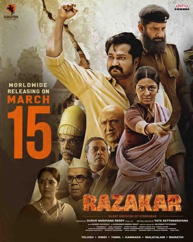 Razakar The Silent Genocide of Hyderabad 2024 Hindi DVD Rip Full Movie